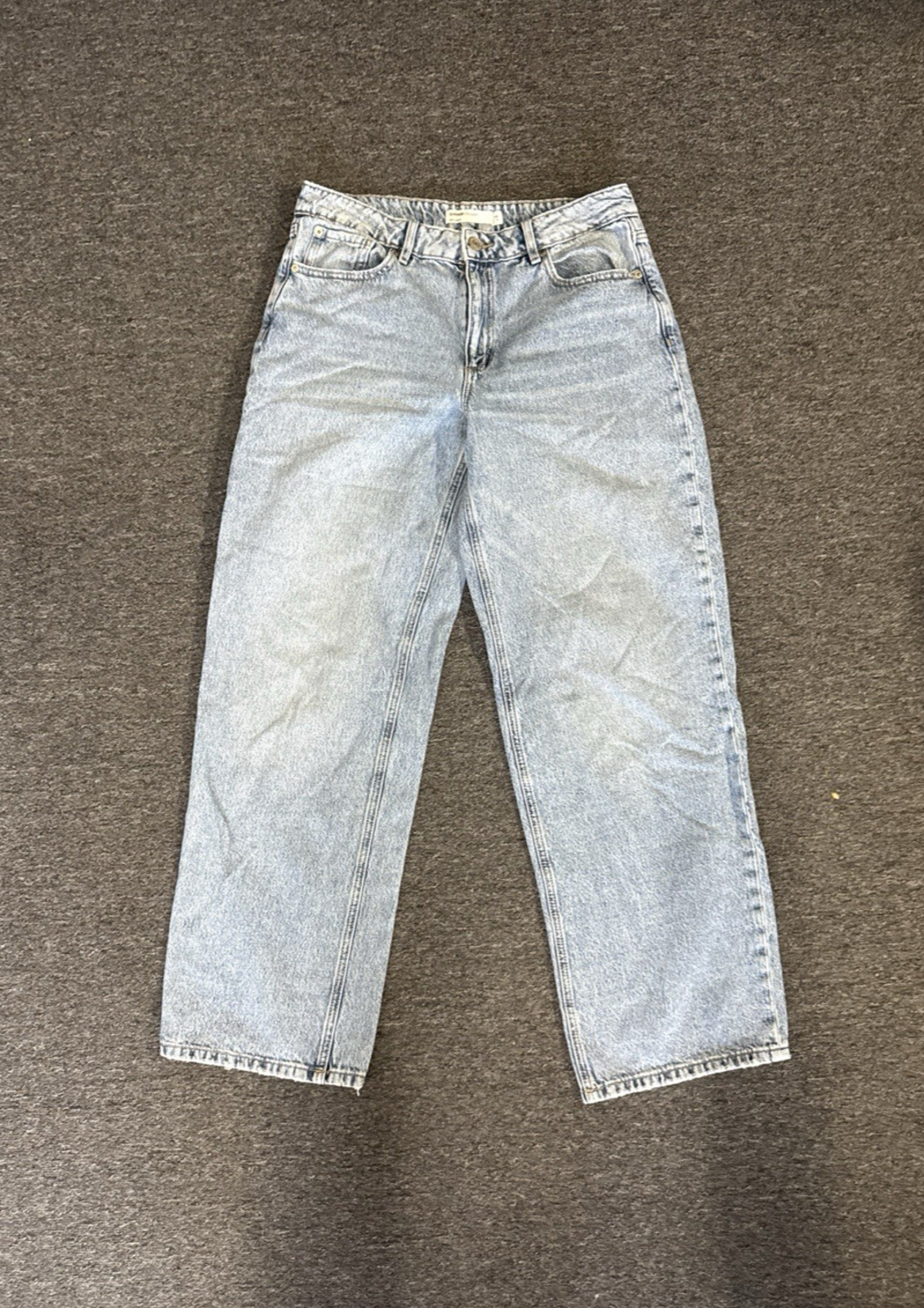 Garage Brand Denim Jeans Pants Ample Baggy Size 0929 Light Blue Wash